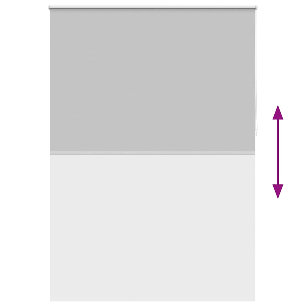 Blackout Roller Blind 160 x 230 cm, Grey