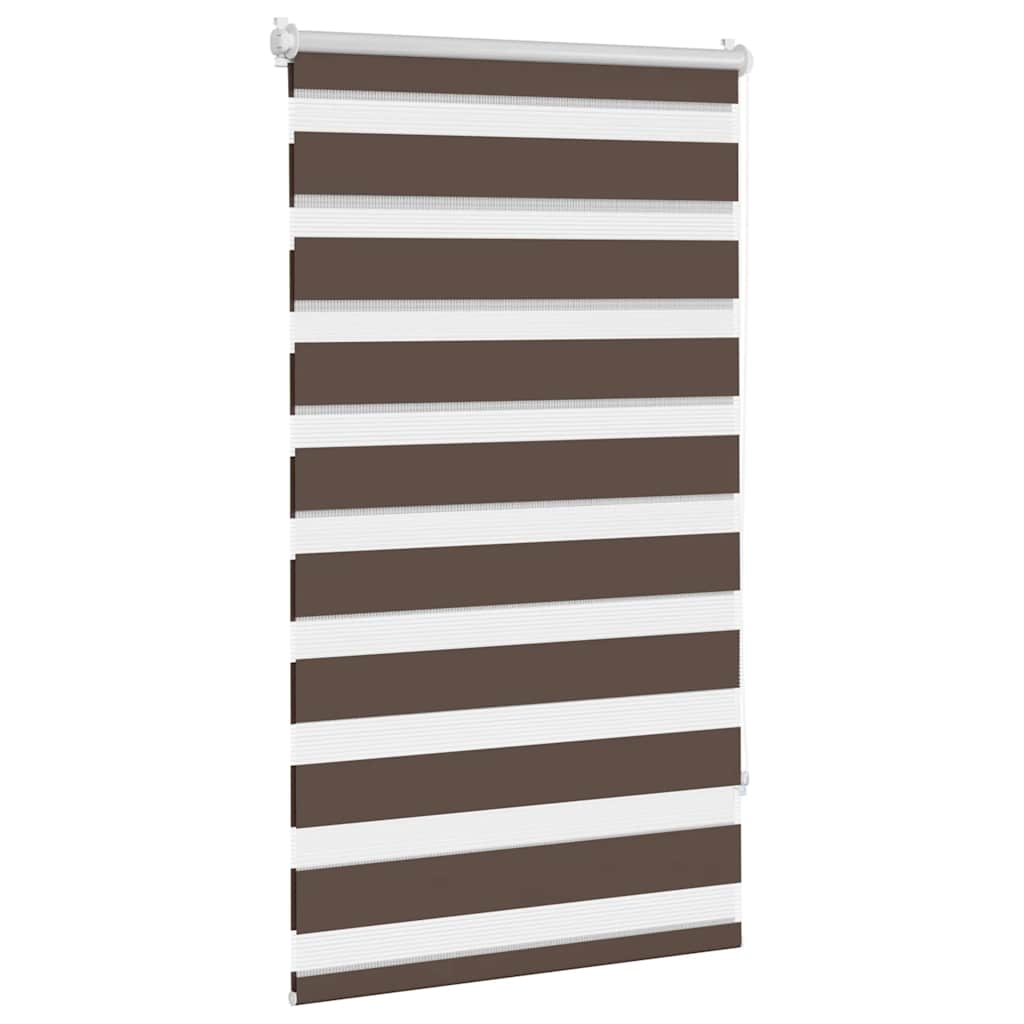 Day-night blind, 90.9x150 cm, fabric, width 86.7 cm, coffee color