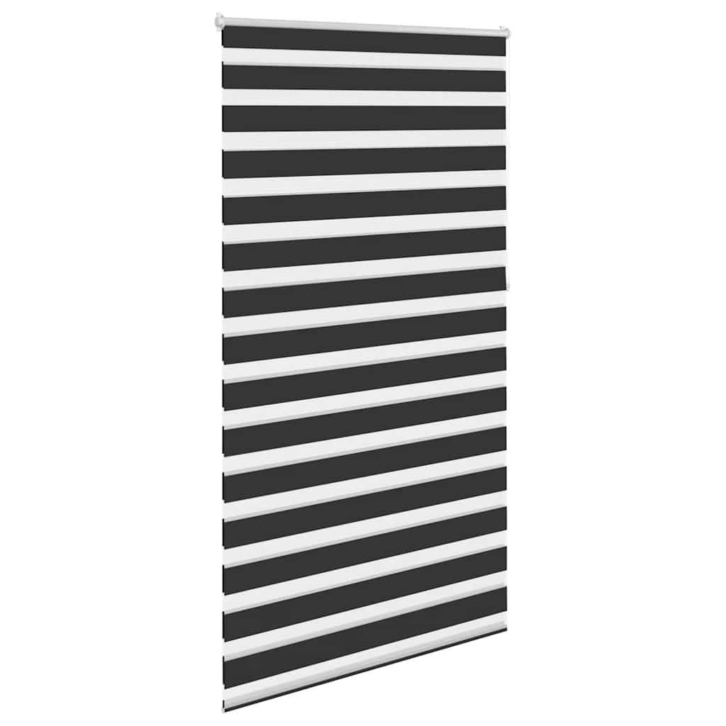 Zebra blind, 120.9x230 cm, fabric, width 116.7 cm, black
