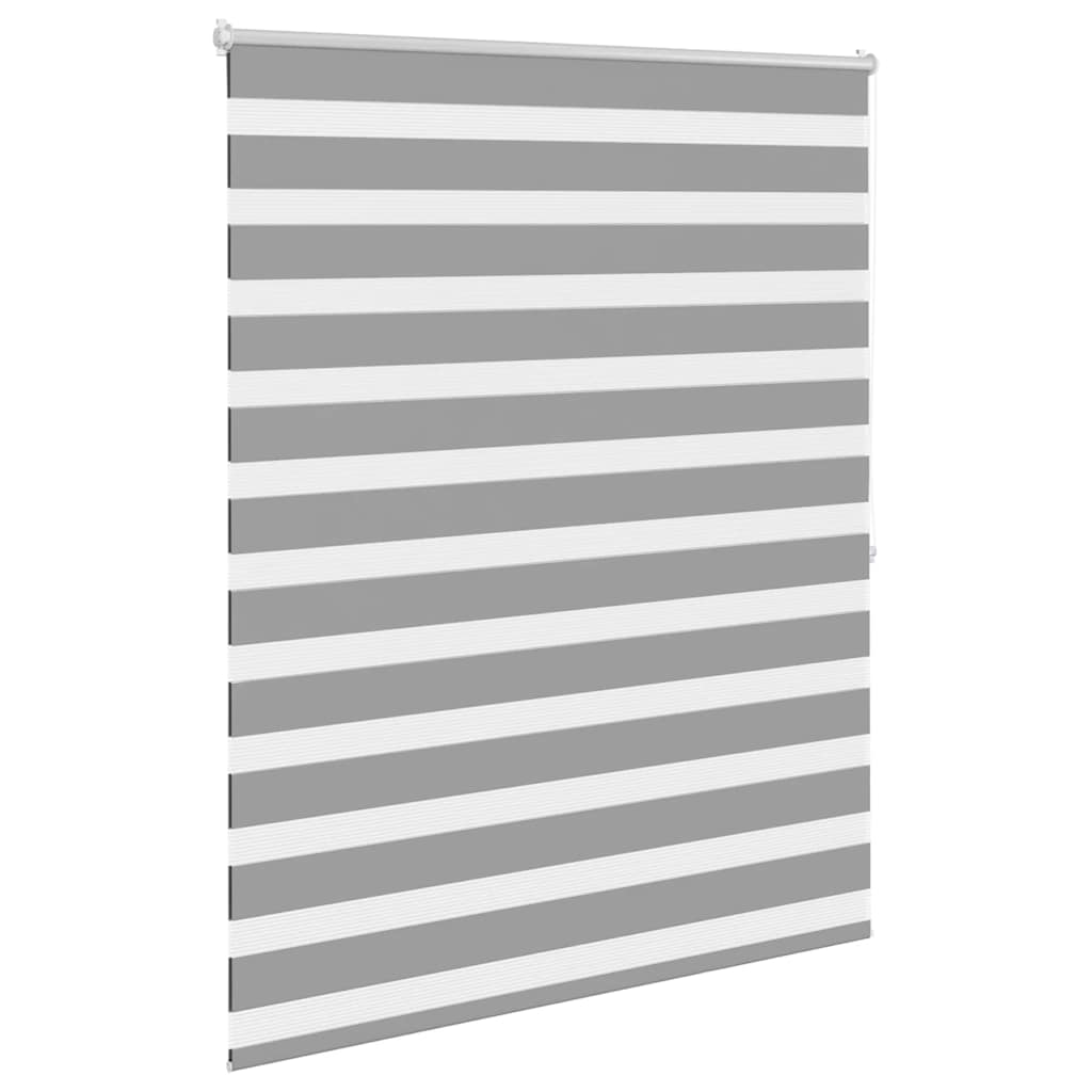 Zebra žalūzijas, rullo žalūzijas 140 x 175 cm, pelēkas