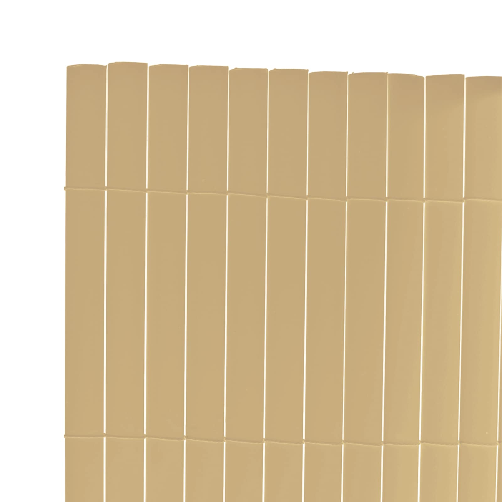 Yellow PVC Fence Panels