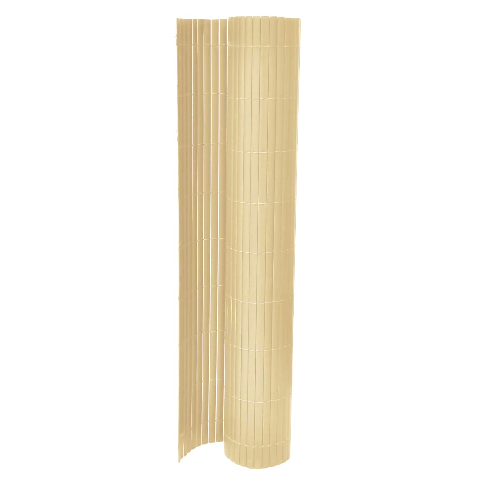 Yellow PVC Fence Panels