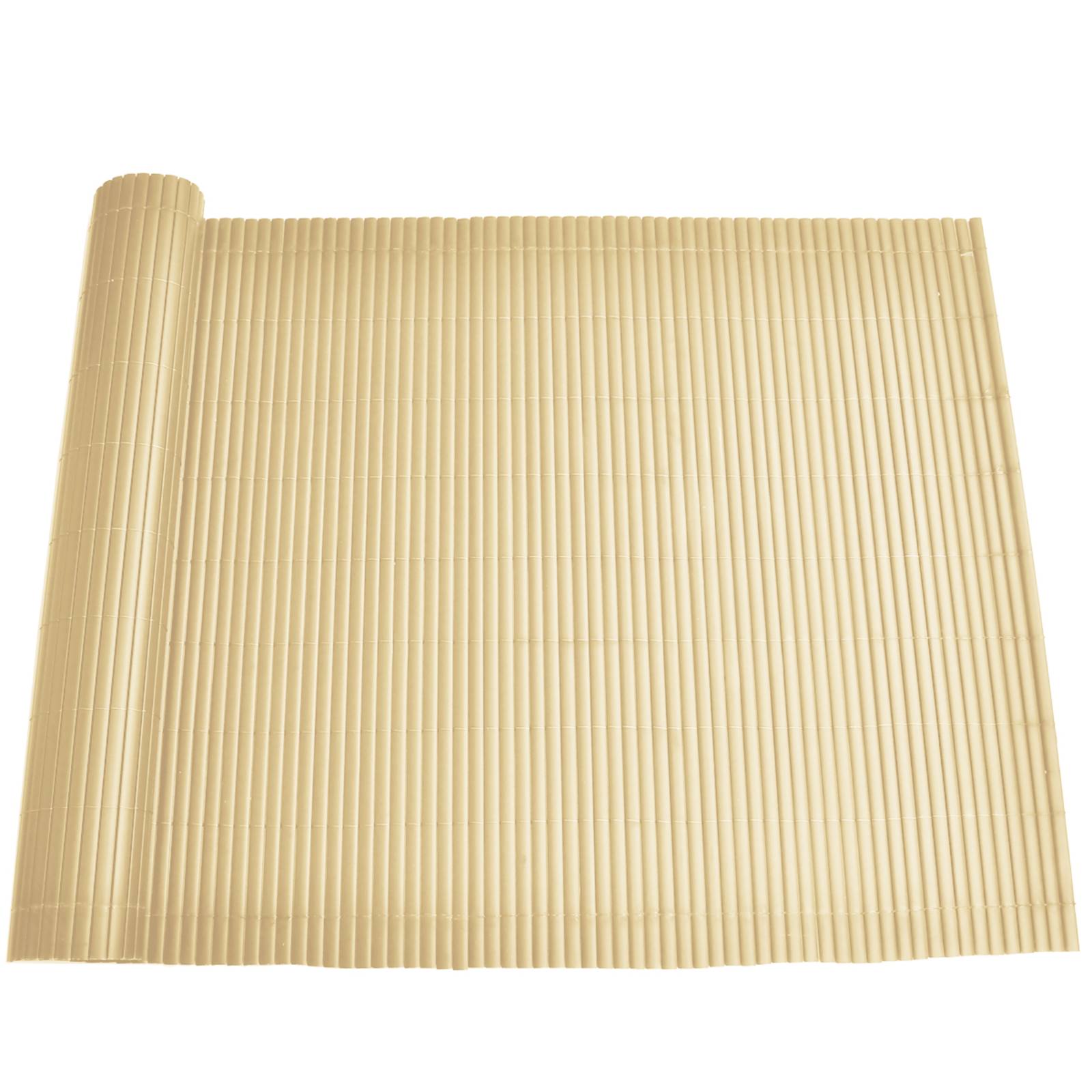 Yellow PVC Fence Panels
