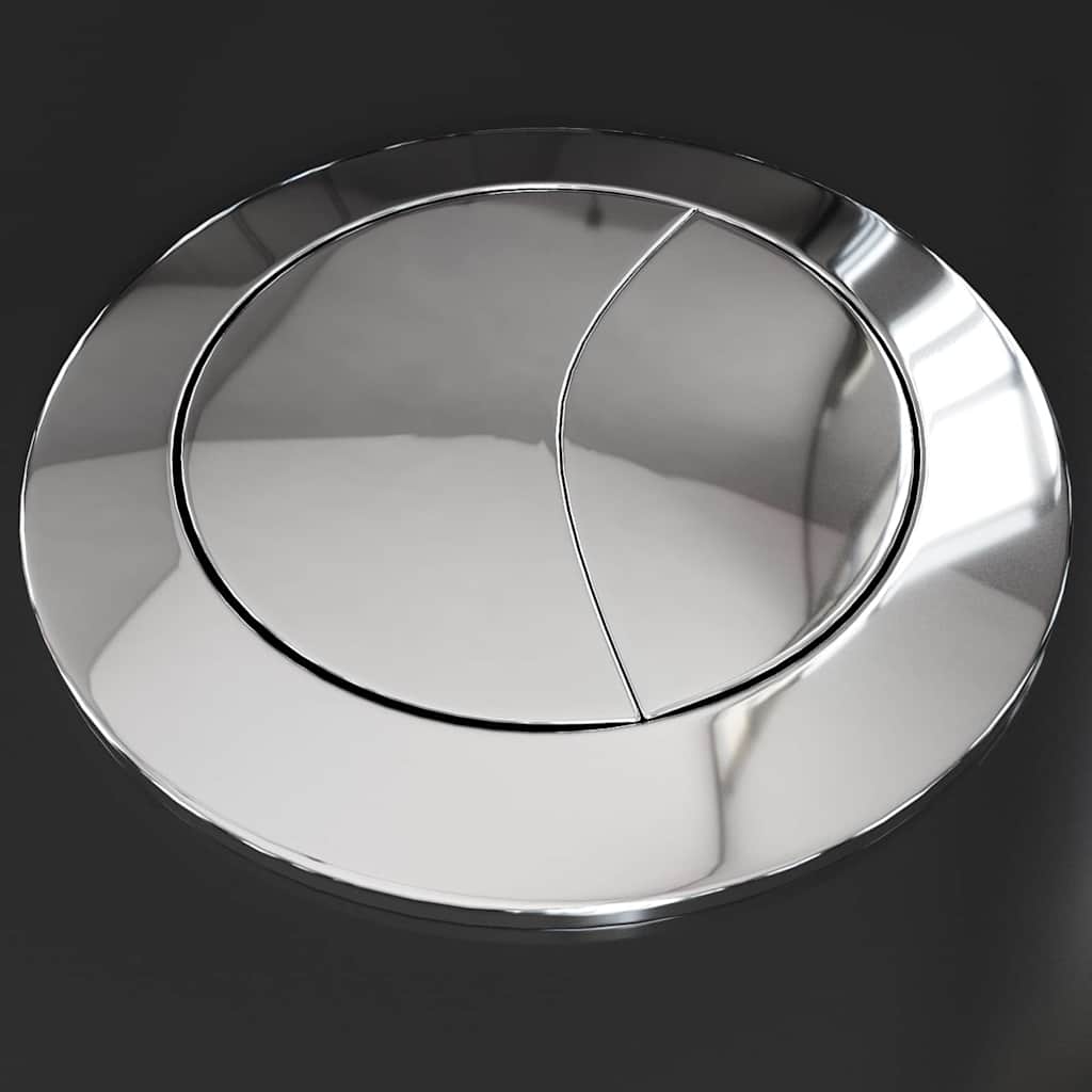 Toilet, round, black
