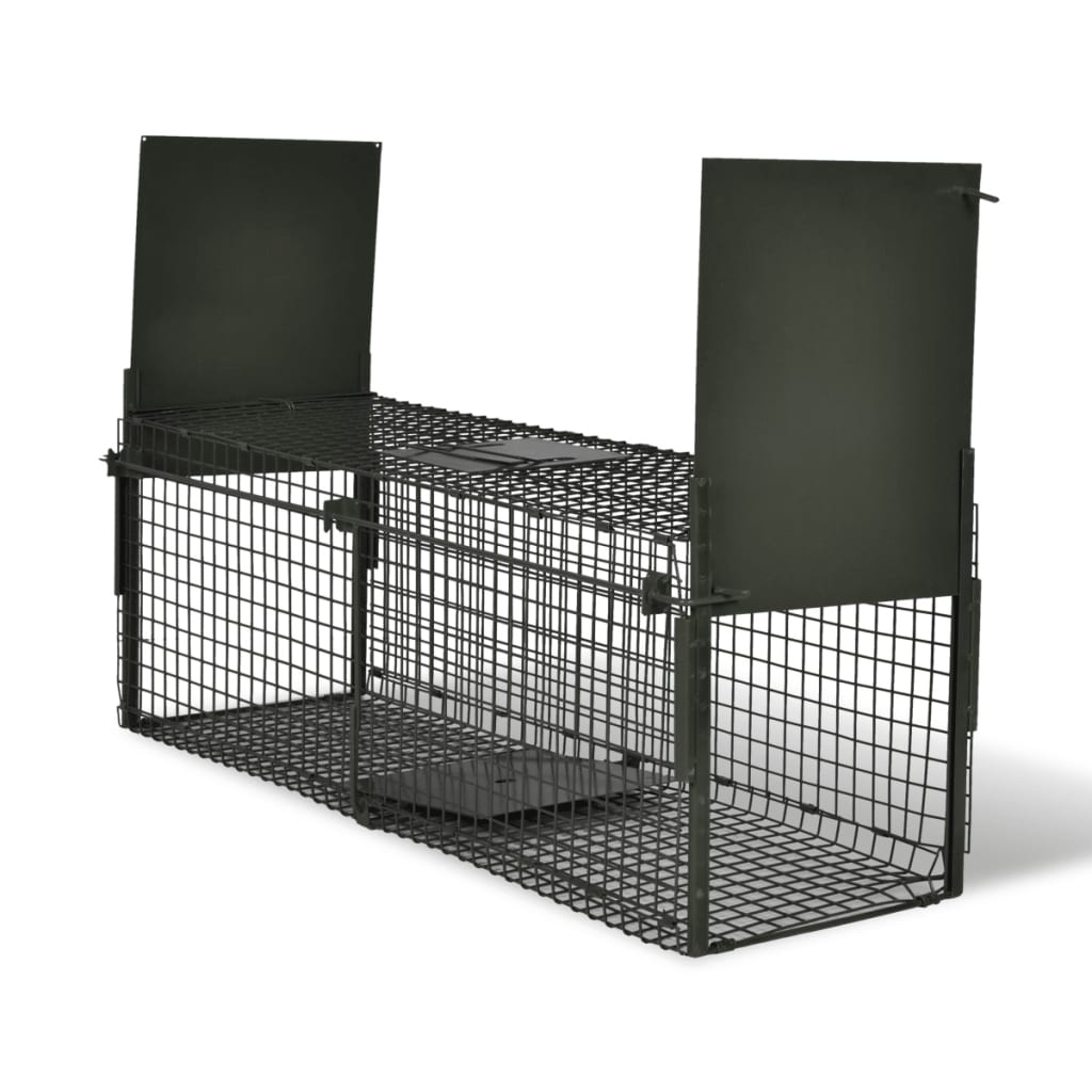 Animal trap with 2 doors