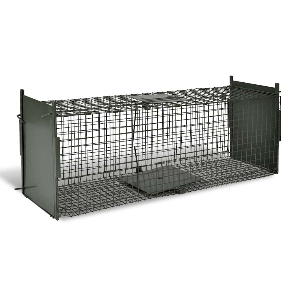 Animal trap with 2 doors
