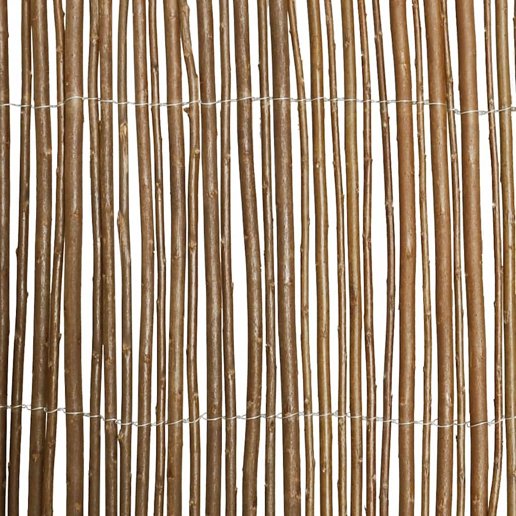 Willow wicker fence, 500x100cm