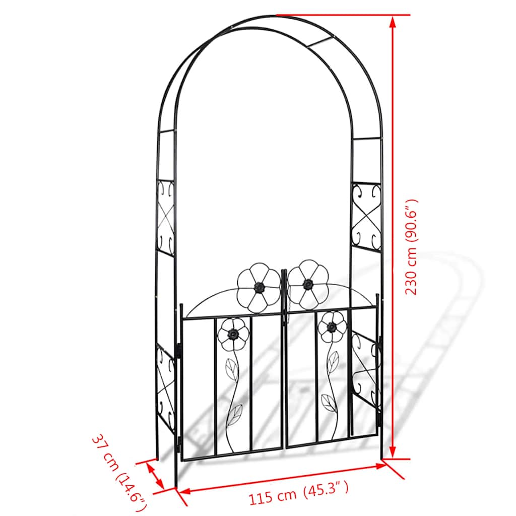 Arched Garden Gate