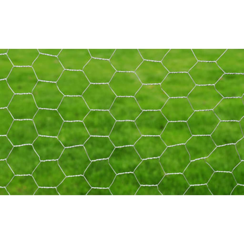 Vielinis tinklas, sidabrinis, 25x0,75m, cinkuotas plienas