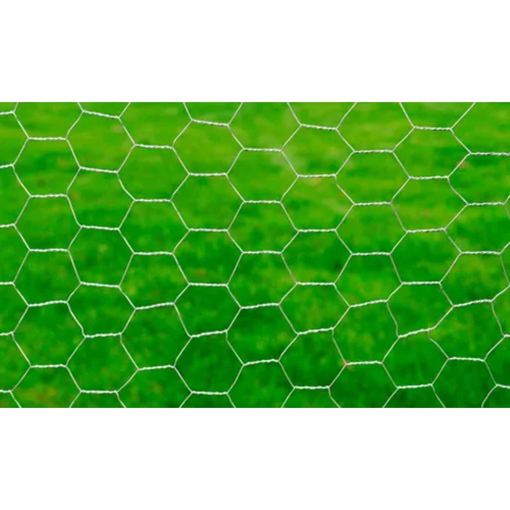 Vielinis tinklas, sidabrinis, 25x0,75m, cinkuotas plienas
