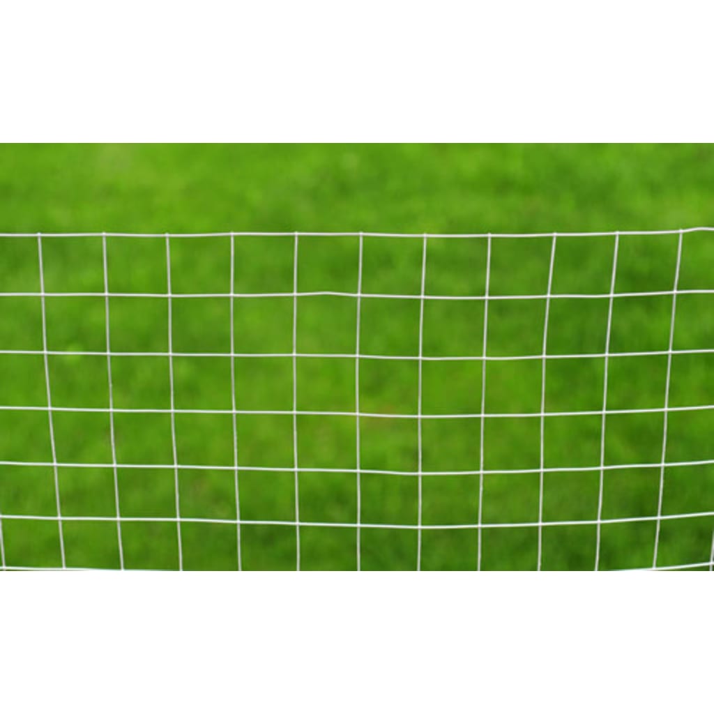 Wire mesh, silver, 10x1m, galvanized steel