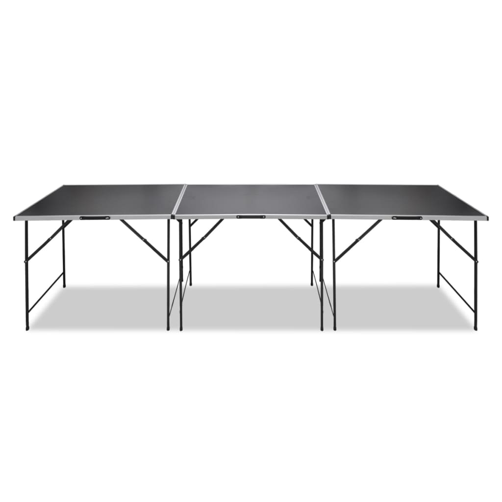 Folding tables, 3 pcs., collapsible