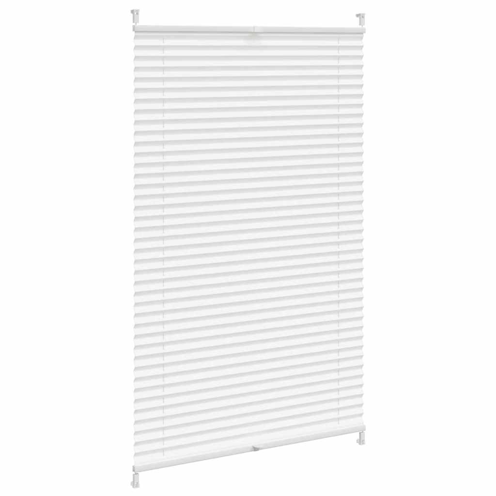 Pleated Blinds, 90 x 150 cm, White