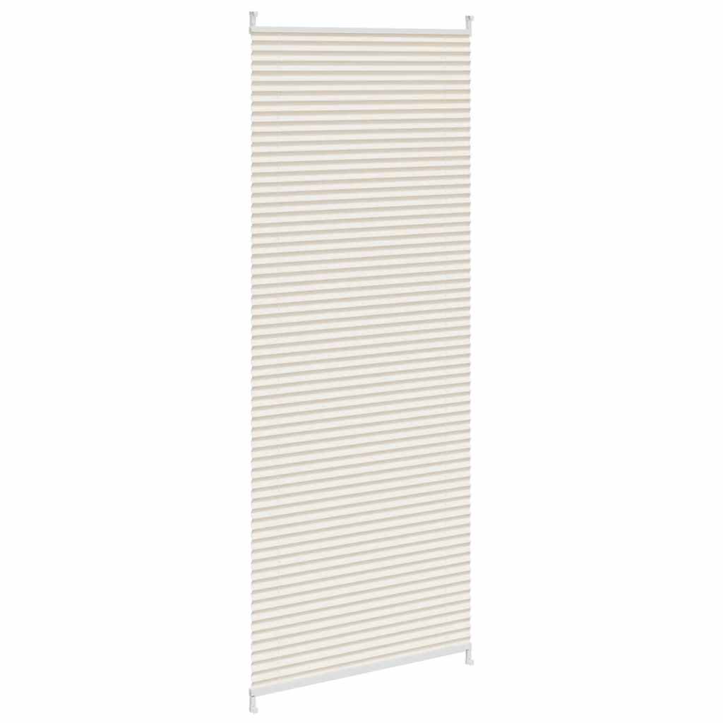 Pleated Blinds, 70 x 200 cm, Cream