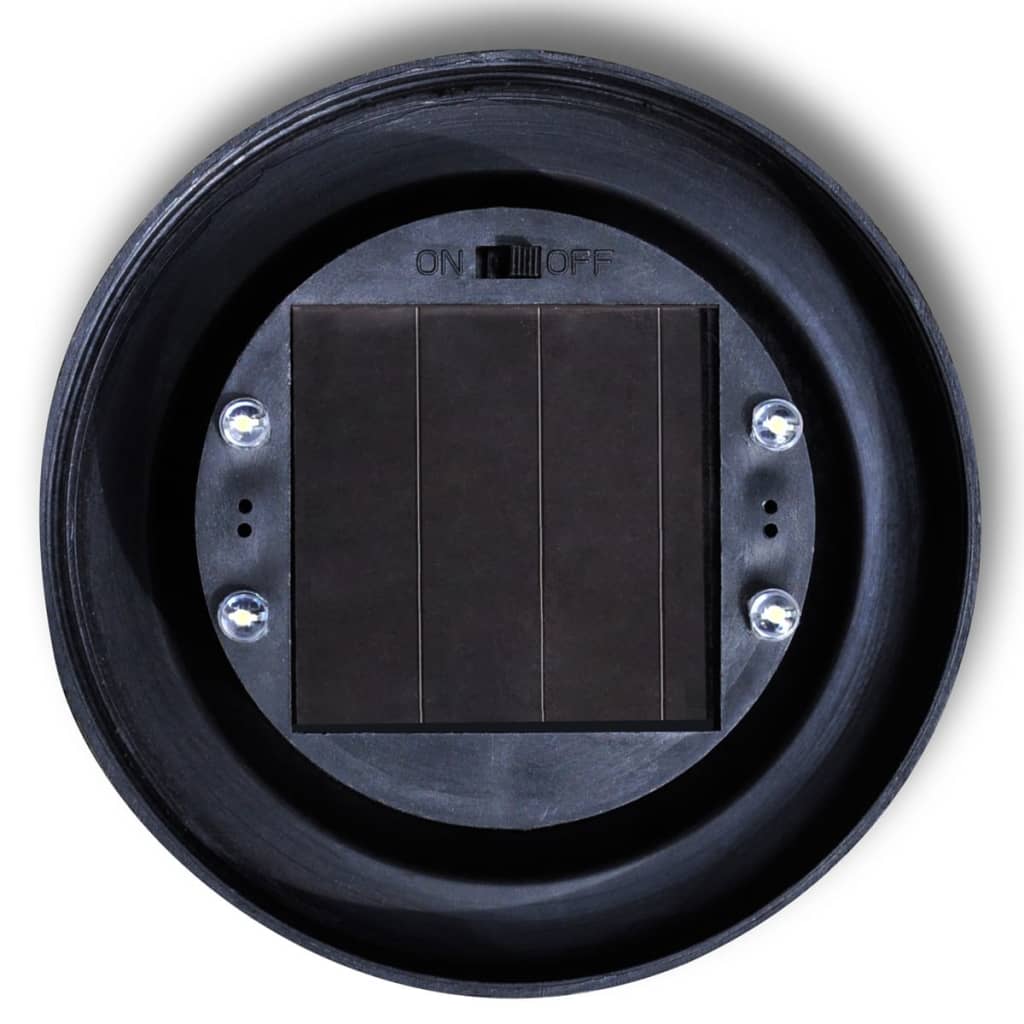 Outdoor LED path lights, 3pcs, 20cm, spike-mounted