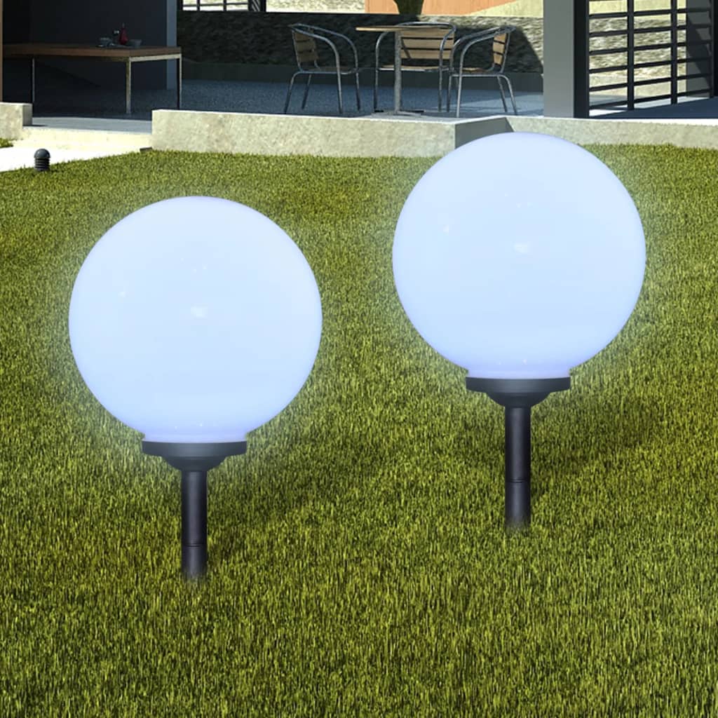 Lauko LED šviestuvai takeliui, 2vnt, 30cm, įsmeigiami