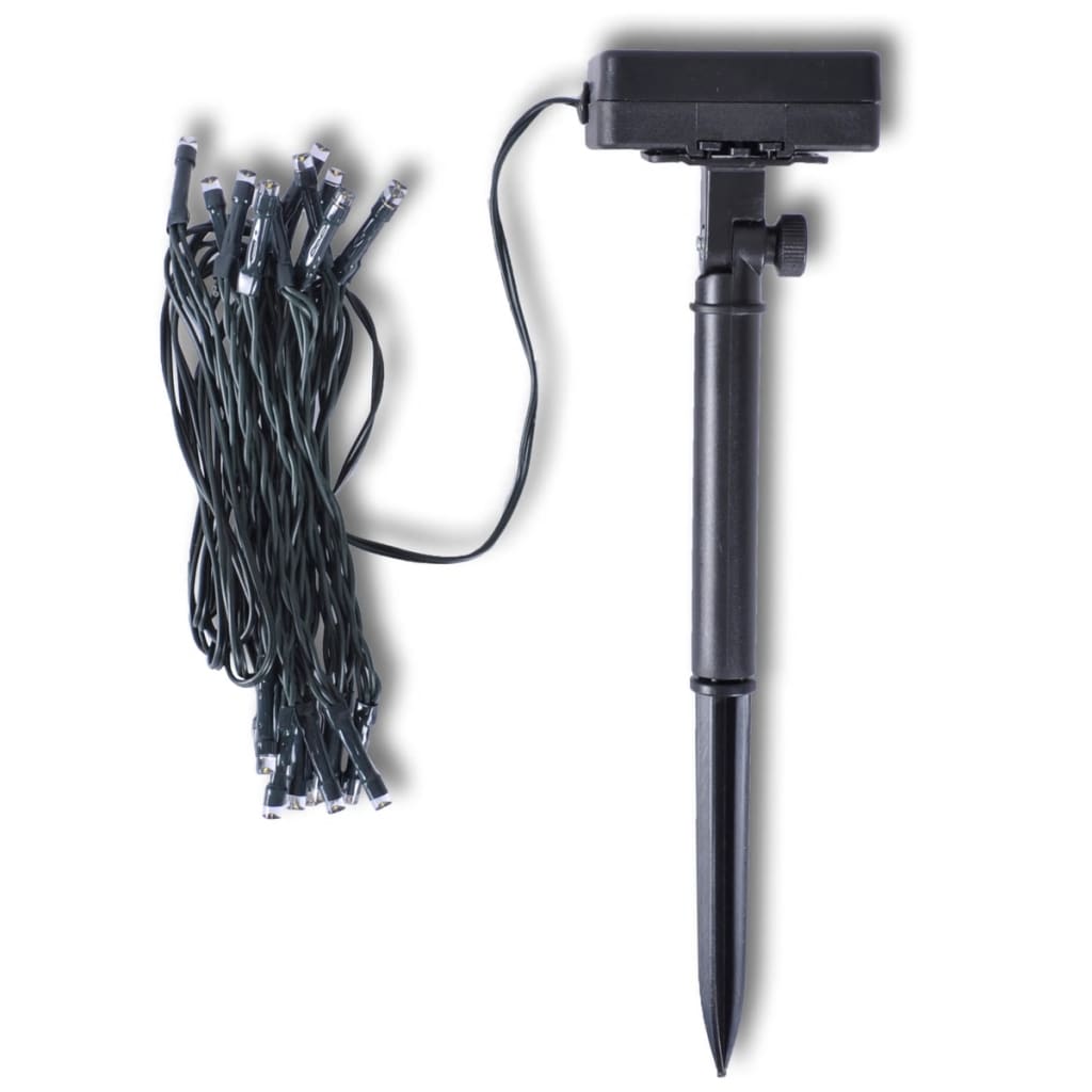 LED Girlianda su Saulės Elementais ICEWIND, 24 Lempučių, 3,8 m, 2 Vnt.