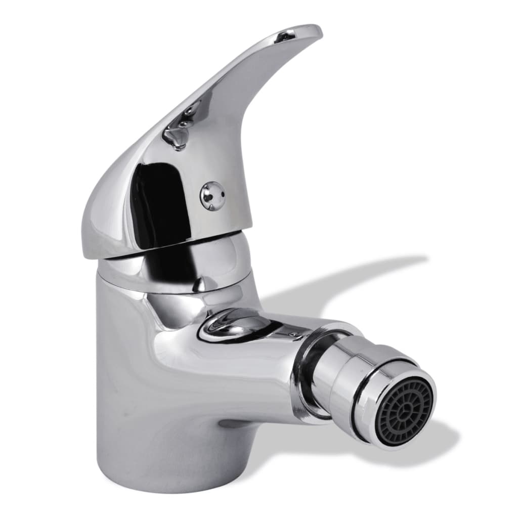 Bathroom bidet mixer, chrome