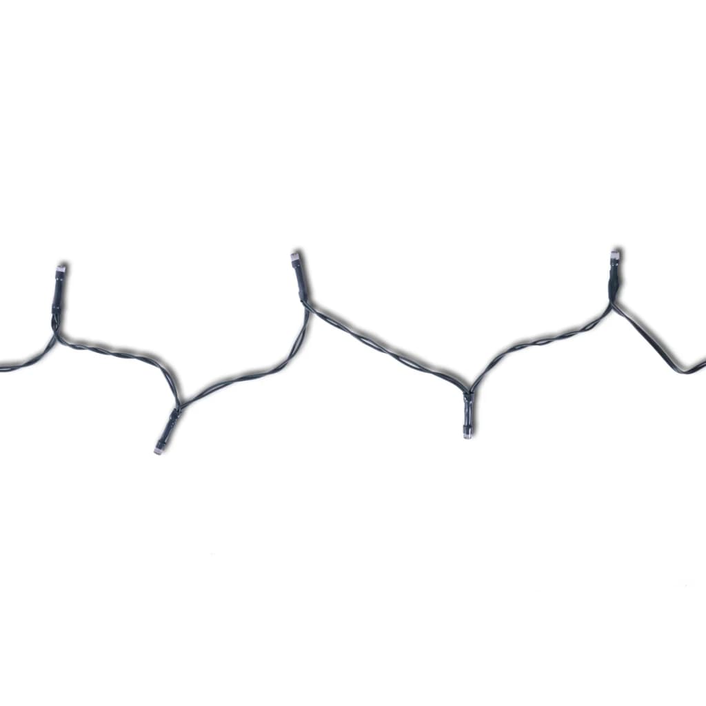 2 Dekoratyviniai Apvalios Formos Buksmedžiai 35 cm HOLIDAY, su LED Girlianda
