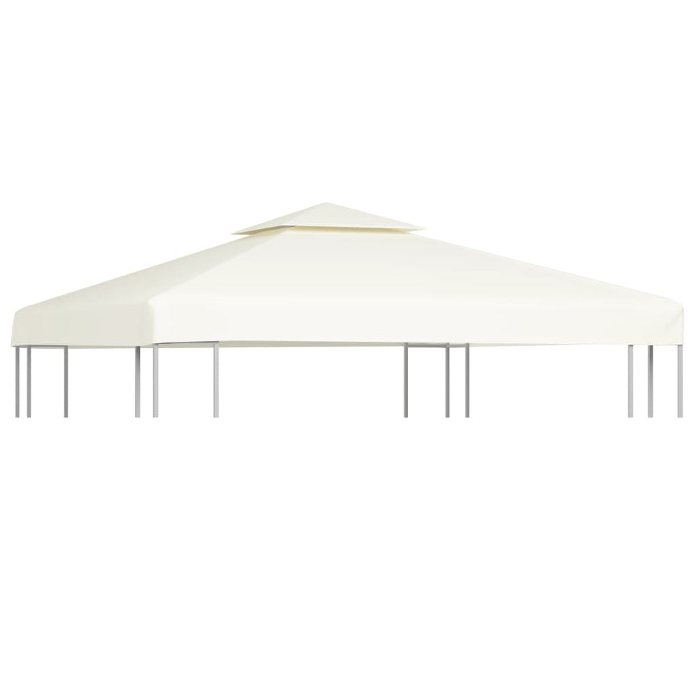 Replacement Gazebo Canopy, 310g/m², Cream White, 3x3m