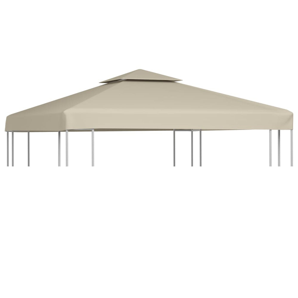 Replacement gazebo canopy, 310g/m², sand, 3x3m