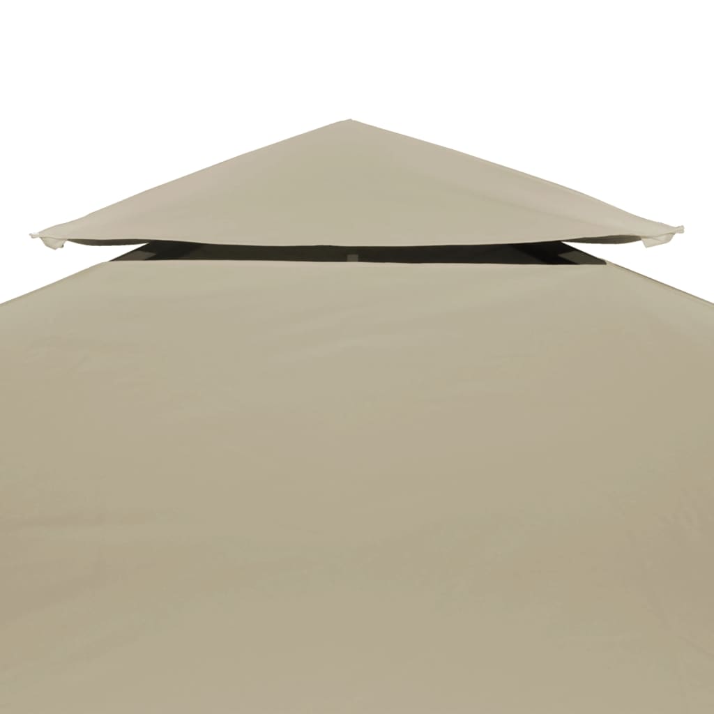 Atsarginis pavėsinės uždangalas, 310g/m², smėlio, 3x3m