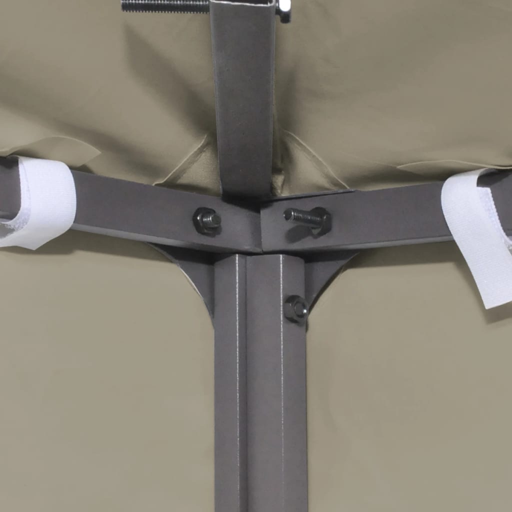 Atsarginis pavėsinės uždangalas, 310g/m², smėlio, 3x3m