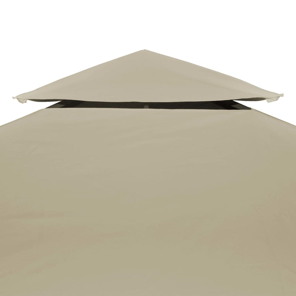Gazebo replacement canopy, sand, 310g/m², 3x4m