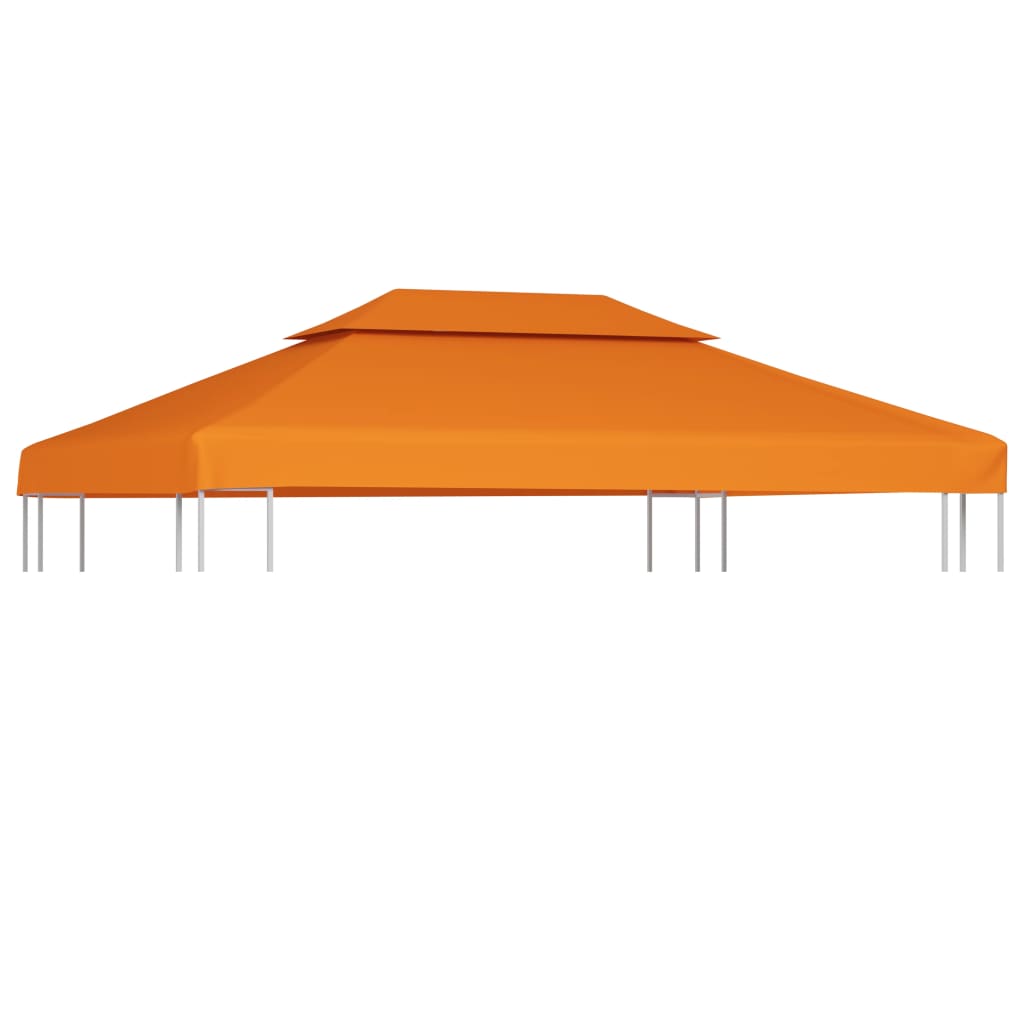 Replacement gazebo canopy, orange, 3x4m, 310g/m²