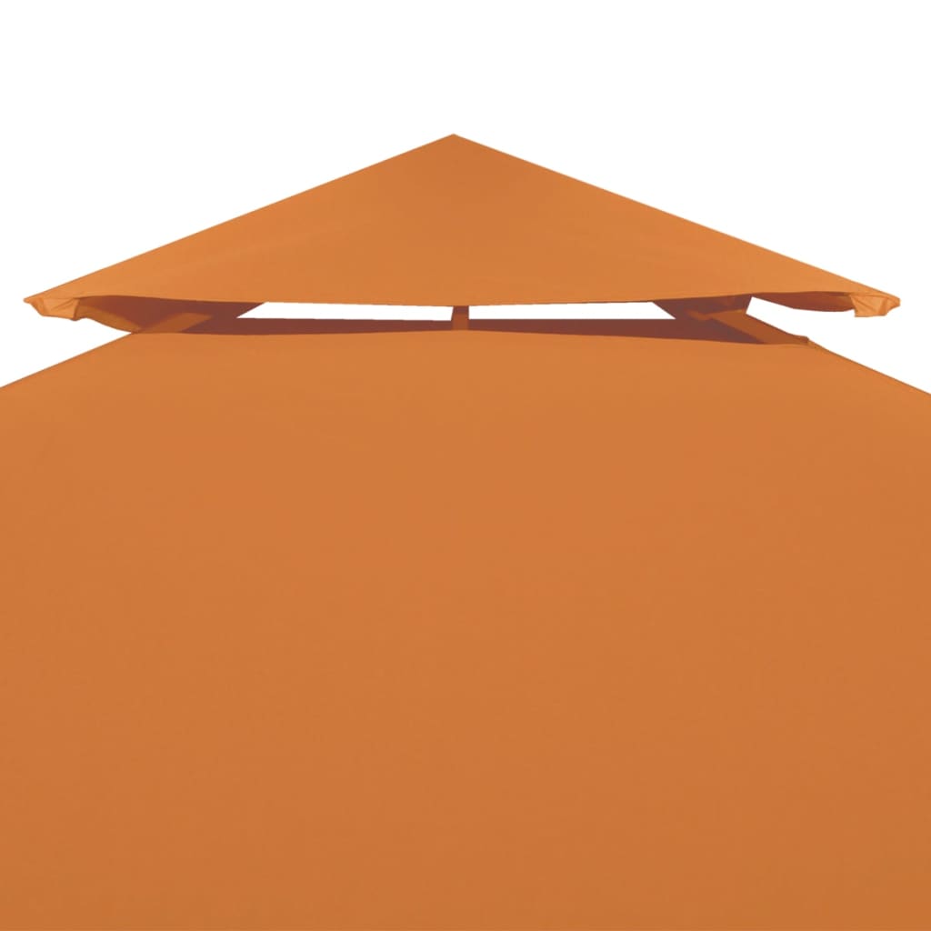 Replacement gazebo canopy, orange, 3x4m, 310g/m²