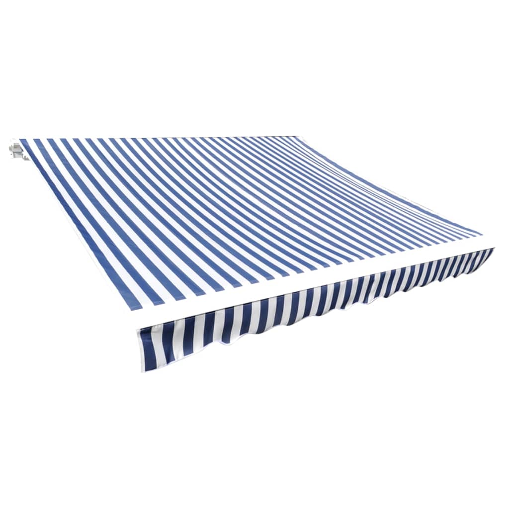 Awning top, blue and white, 4x3m (frame not included)