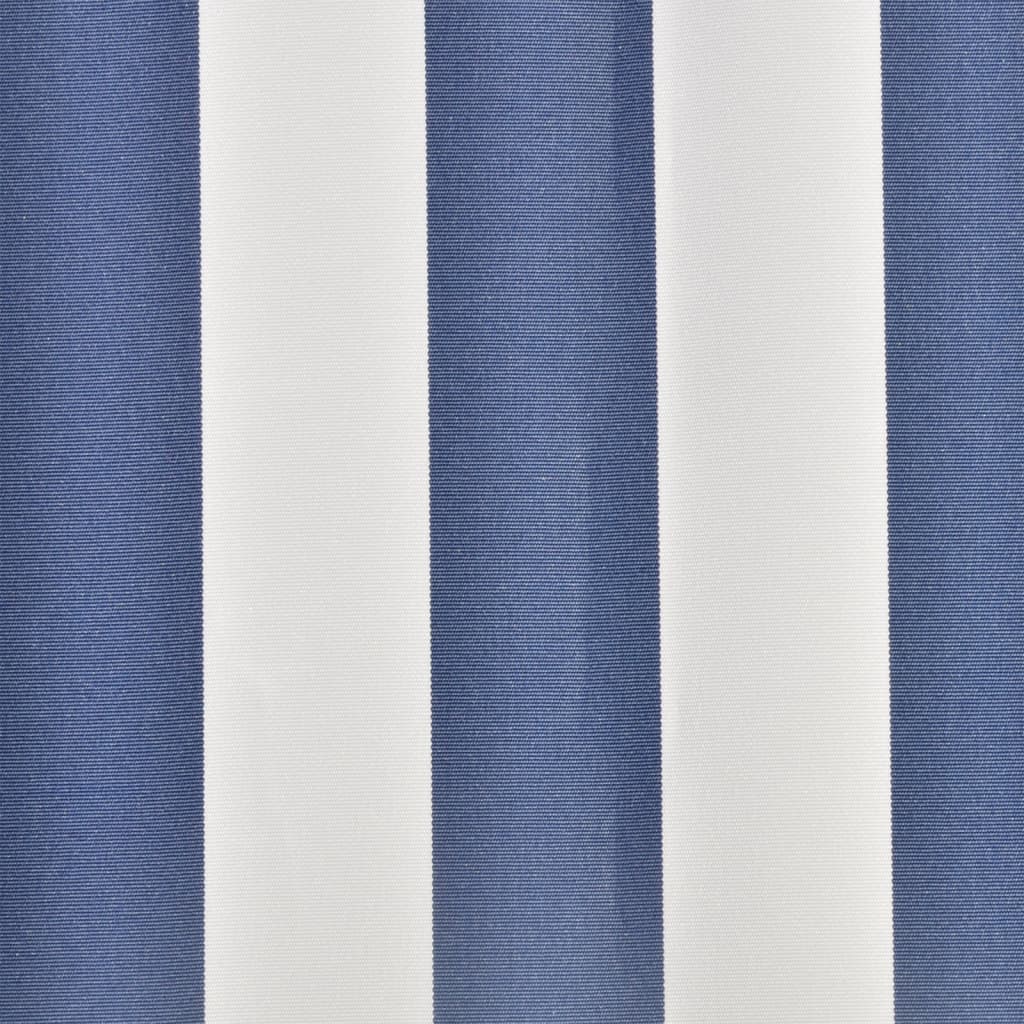 Awning top, blue and white, 4x3m (frame not included)