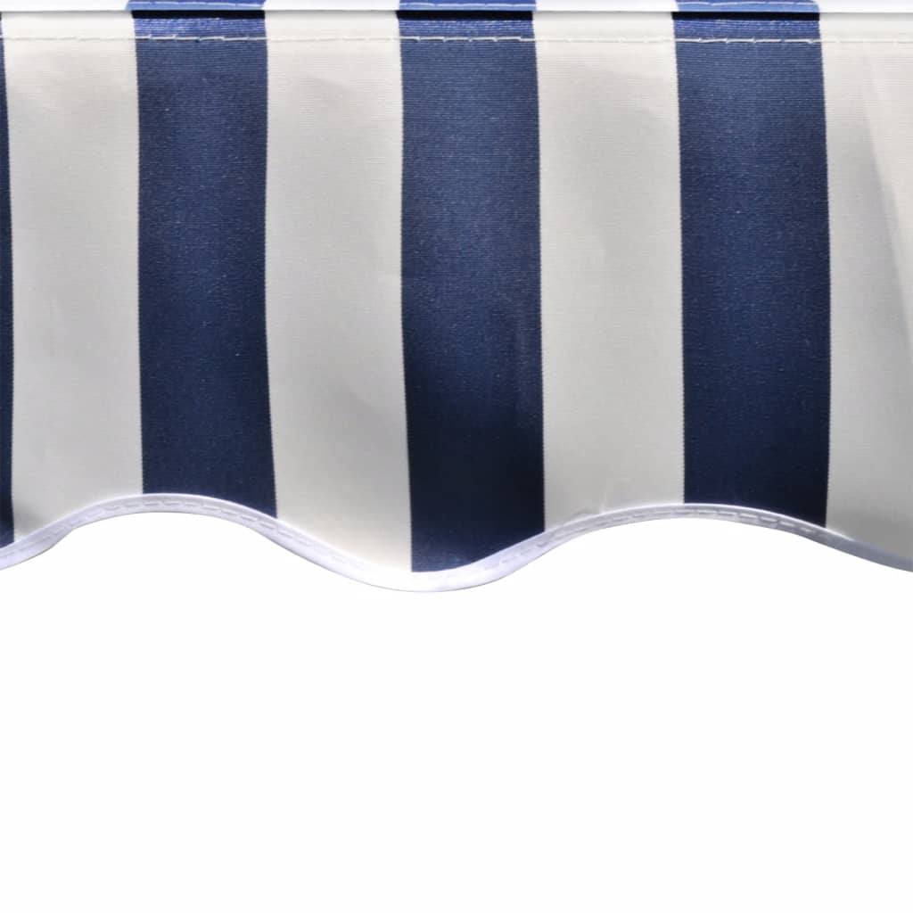 Awning top, blue and white, 4x3m (frame not included)