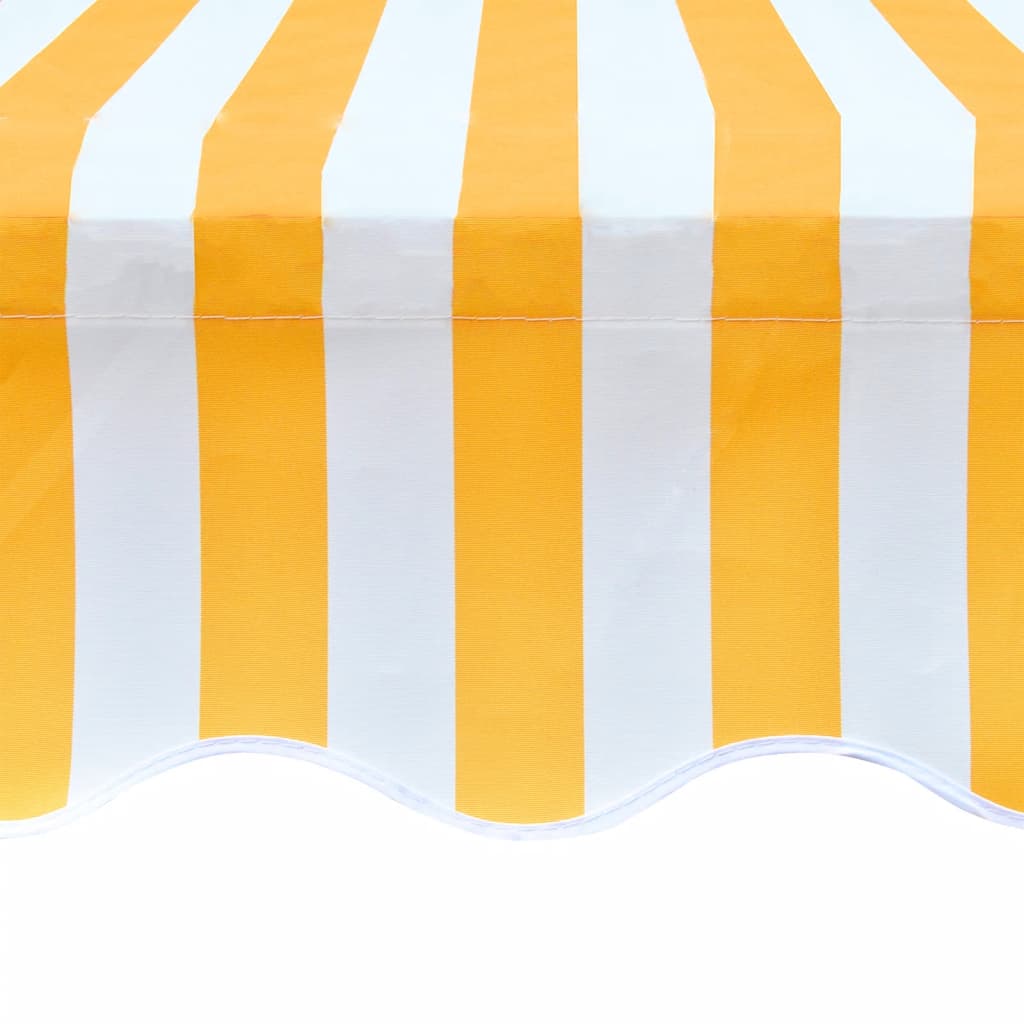Awning top, yellow and white, 3x2.5m (frame not included)