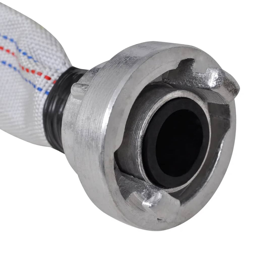 Lay-flat fire hose, 20m, with D-Storz couplings, 1 inch