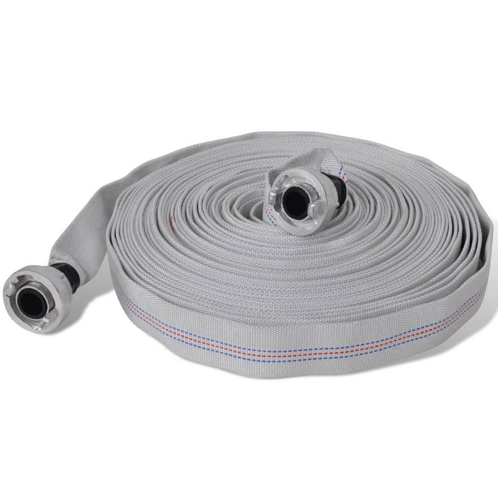 Fire hose, 30m, with D-Storz couplings, 1 inch