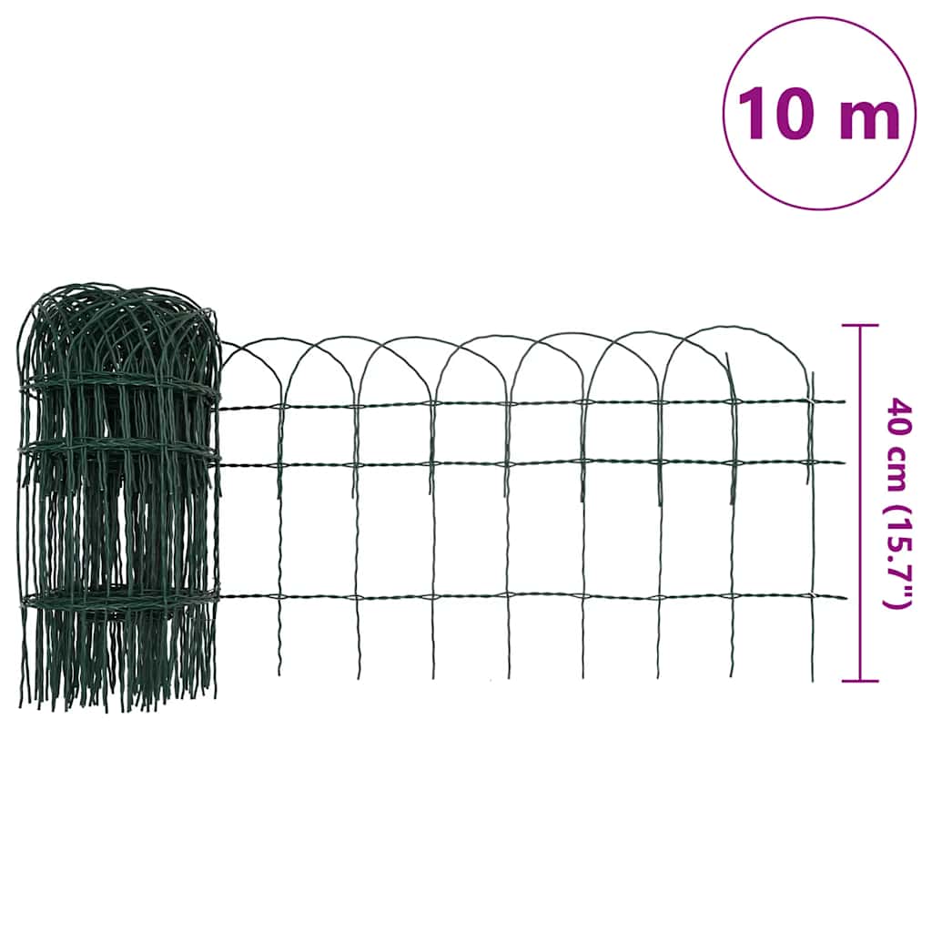 Sodo tvora, 10x0,4 m, milteliniu būdu dengta geležis