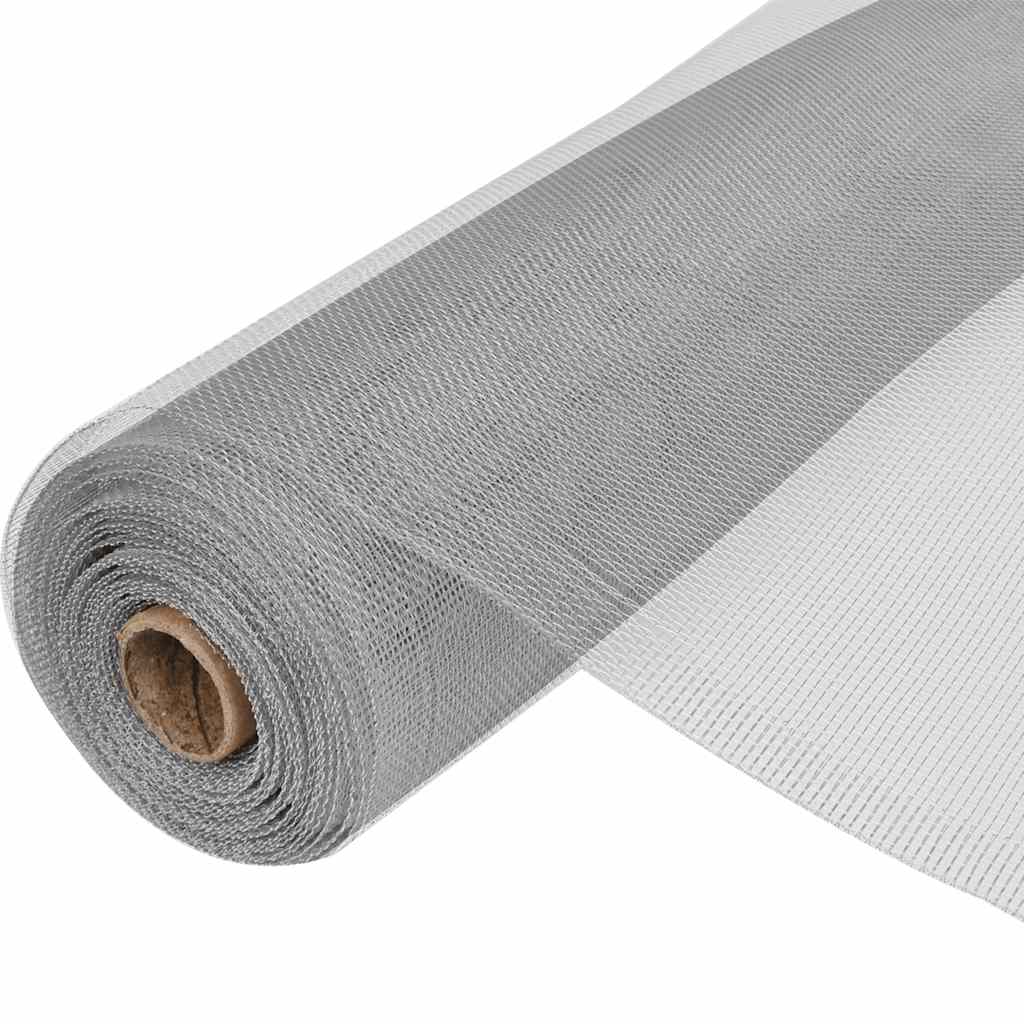 Mesh, silver color, 100x1000cm, aluminum