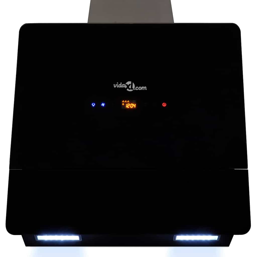 Gartraukis, juodos spalvos, su ekranu, 600 mm