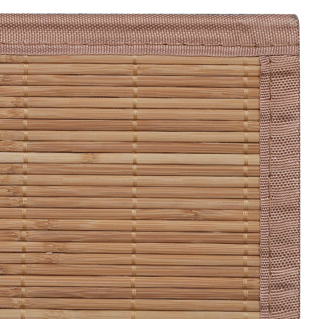 Paklājs, 80x300cm, brūns, bambuss, taisnstūrveida