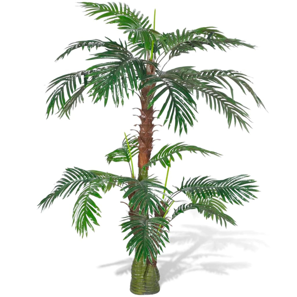 Dirbtinis paprastasis cikas su vazonu, žalias, 150 cm