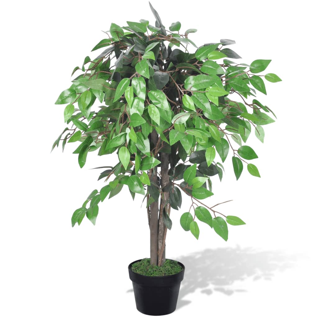 Artificial Ficus Tree with Pot 90 cm