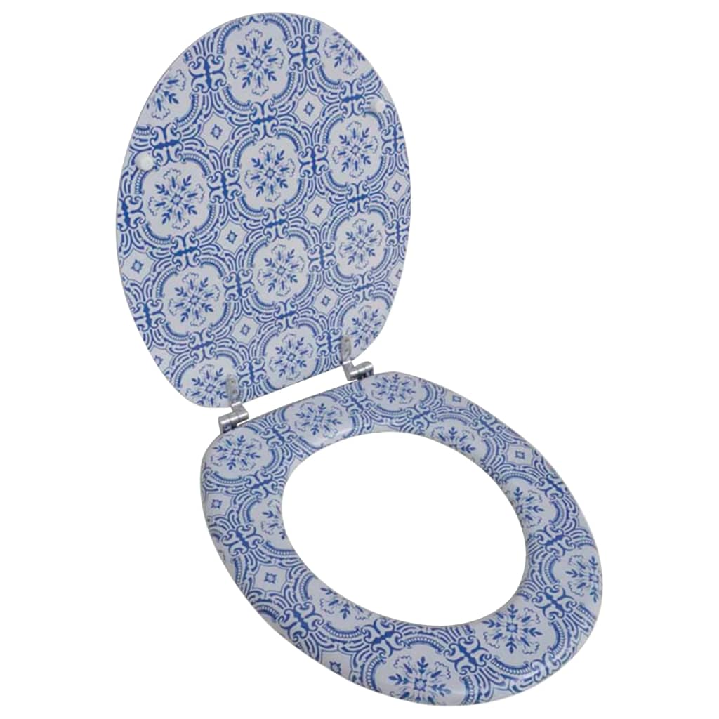 Klozeta vāks ar MDF vāku, porcelāna dizains