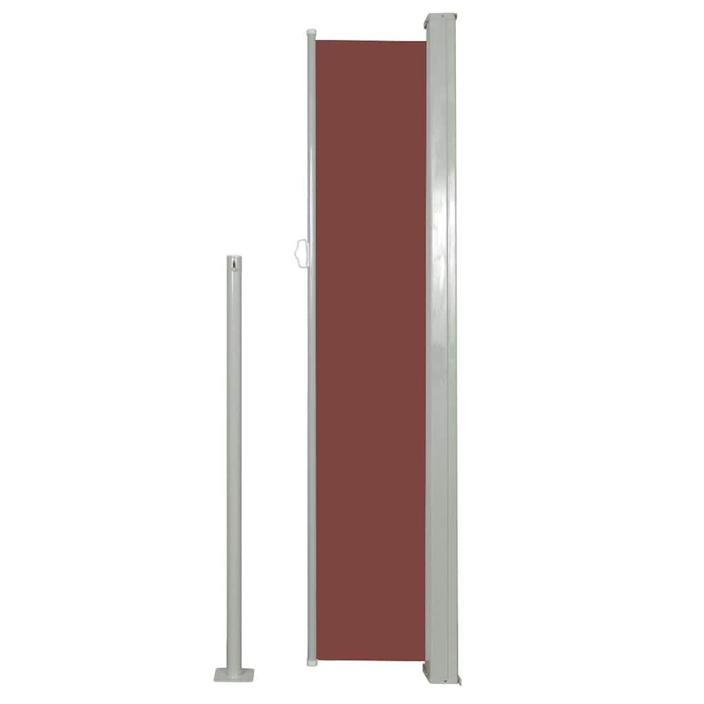 Terrace divider, brown, 160 x 300 cm