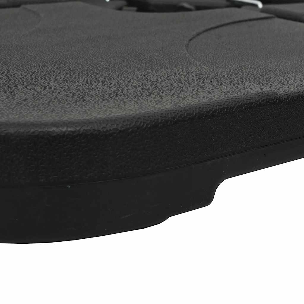 Portable umbrella base, 60l, fillable with sand/water