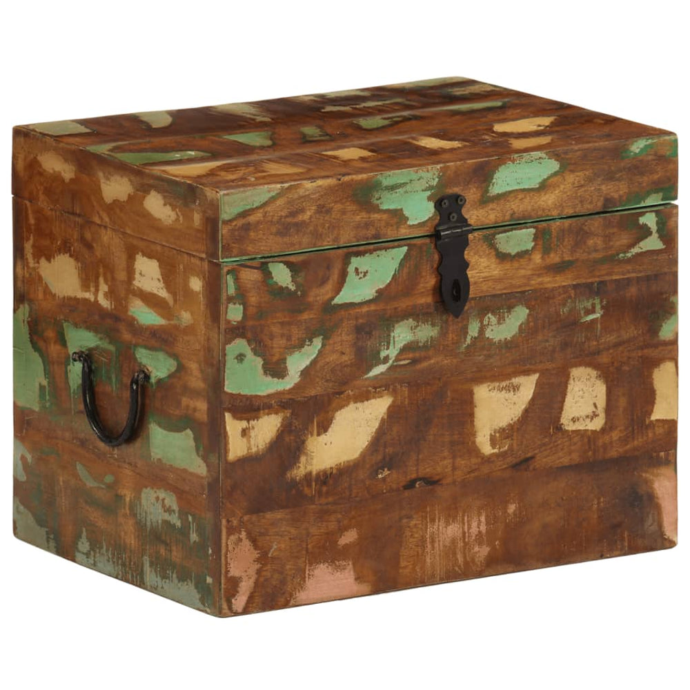 Trunk, solid reclaimed wood