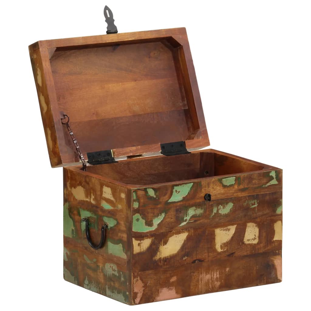 Trunk, solid reclaimed wood