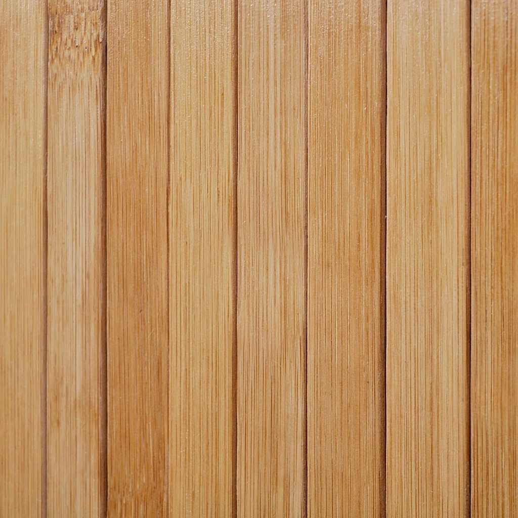 Kambario pertvara iš bambuko, natūralios spalvos, 250x165 cm