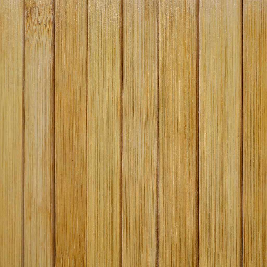 Bamboo room divider, natural color, 250x165 cm