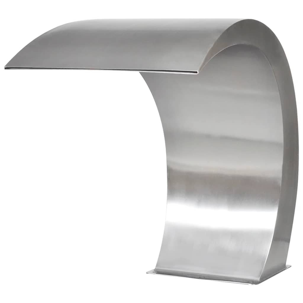 Garden Waterfall/Pool Fountain, Stainless Steel, 45x30x60cm